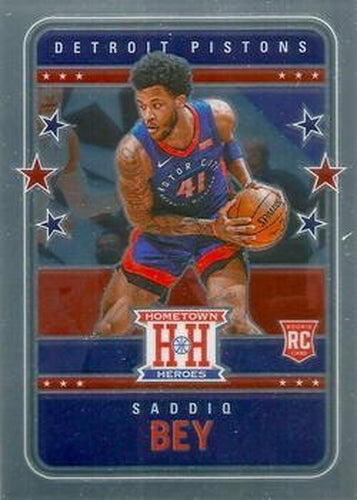 #565 Saddiq Bey - Detroit Pistons - 2020-21 Panini Chronicles Basketball