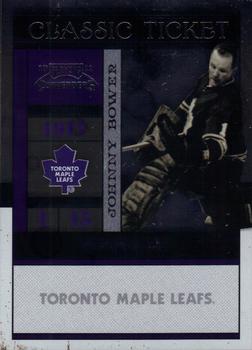 #113 Johnny Bower - Toronto Maple Leafs - 2010-11 Playoff Contenders Hockey