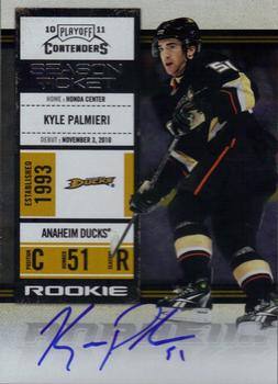 #117 Kyle Palmieri - Anaheim Ducks - 2010-11 Playoff Contenders Hockey