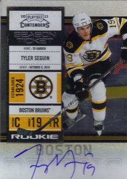 #120 Tyler Seguin - Boston Bruins - 2010-11 Playoff Contenders Hockey