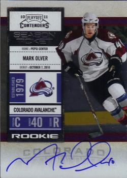 #131 Mark Olver - Colorado Avalanche - 2010-11 Playoff Contenders Hockey