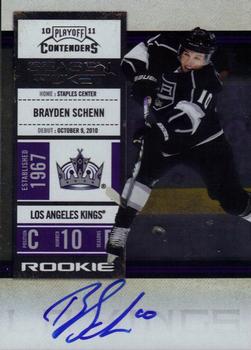 #140 Brayden Schenn - Los Angeles Kings - 2010-11 Playoff Contenders Hockey