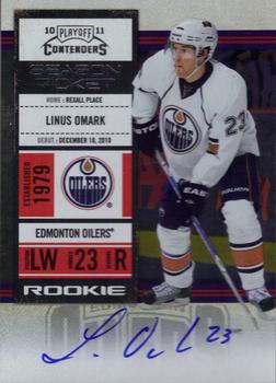#146 Linus Omark - Edmonton Oilers - 2010-11 Playoff Contenders Hockey