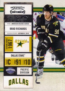 #26 Brad Richards - Dallas Stars - 2010-11 Playoff Contenders Hockey