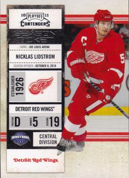 #27 Nicklas Lidstrom - Detroit Red Wings - 2010-11 Playoff Contenders Hockey