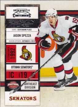 #33 Jason Spezza - Ottawa Senators - 2010-11 Playoff Contenders Hockey