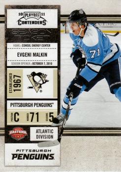 #35 Evgeni Malkin - Pittsburgh Penguins - 2010-11 Playoff Contenders Hockey