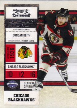 #64 Duncan Keith - Chicago Blackhawks - 2010-11 Playoff Contenders Hockey