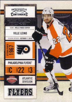 #74 Ville Leino - Philadelphia Flyers - 2010-11 Playoff Contenders Hockey