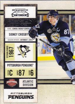 #75 Sidney Crosby - Pittsburgh Penguins - 2010-11 Playoff Contenders Hockey