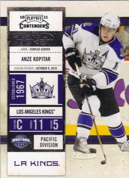 #88 Anze Kopitar - Los Angeles Kings - 2010-11 Playoff Contenders Hockey