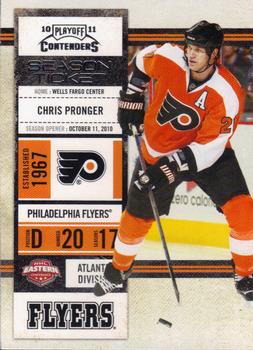 #93 Chris Pronger - Philadelphia Flyers - 2010-11 Playoff Contenders Hockey