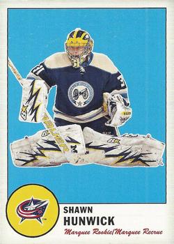 #566 Shawn Hunwick - Columbus Blue Jackets - 2012-13 O-Pee-Chee - Retro Hockey