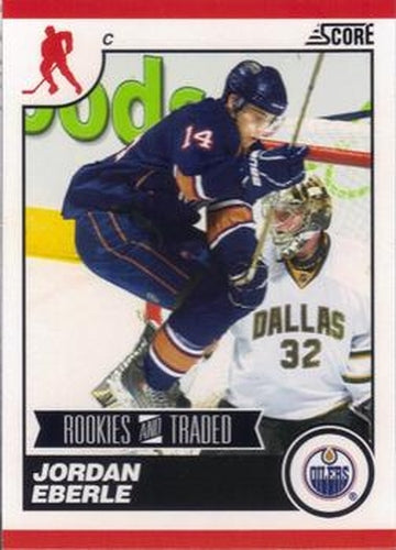 #566 Jordan Eberle - Edmonton Oilers - 2010-11 Score Hockey