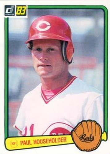 #566 Paul Householder - Cincinnati Reds - 1983 Donruss Baseball