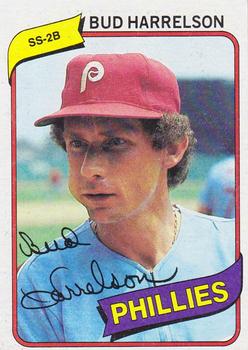 #566 Bud Harrelson - Philadelphia Phillies - 1980 Topps Baseball