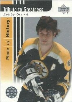 #117 Bobby Orr - Boston Bruins - 2002-03 Upper Deck Piece of History Hockey