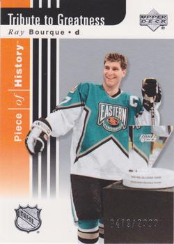 #119 Ray Bourque - Boston Bruins - 2002-03 Upper Deck Piece of History Hockey