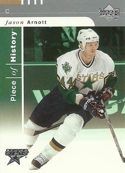 #31 Jason Arnott - Dallas Stars - 2002-03 Upper Deck Piece of History Hockey