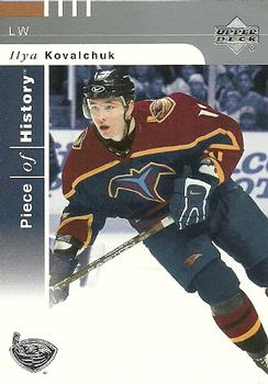 #3 Ilya Kovalchuk - Atlanta Thrashers - 2002-03 Upper Deck Piece of History Hockey