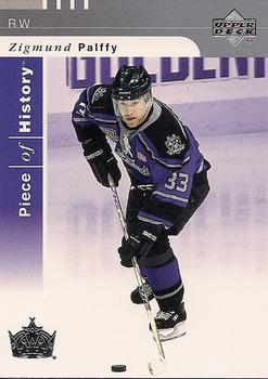 #45 Zigmund Palffy - Los Angeles Kings - 2002-03 Upper Deck Piece of History Hockey