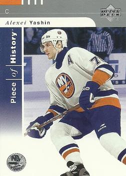 #55 Alexei Yashin - New York Islanders - 2002-03 Upper Deck Piece of History Hockey