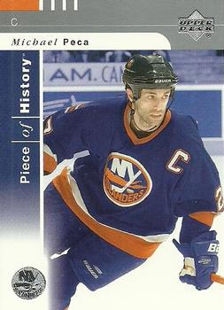 #57 Michael Peca - New York Islanders - 2002-03 Upper Deck Piece of History Hockey