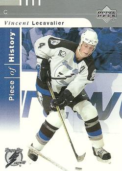 #81 Vincent Lecavalier - Tampa Bay Lightning - 2002-03 Upper Deck Piece of History Hockey
