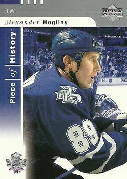 #82 Alexander Mogilny - Toronto Maple Leafs - 2002-03 Upper Deck Piece of History Hockey