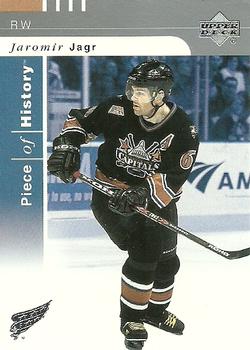 #90 Jaromir Jagr - Washington Capitals - 2002-03 Upper Deck Piece of History Hockey