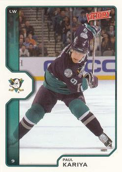 #2 Paul Kariya - Anaheim Mighty Ducks - 2002-03 Upper Deck Victory Hockey