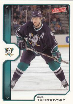 #5 Oleg Tverdovsky - Anaheim Mighty Ducks - 2002-03 Upper Deck Victory Hockey