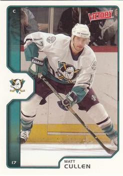 #6 Matt Cullen - Anaheim Mighty Ducks - 2002-03 Upper Deck Victory Hockey