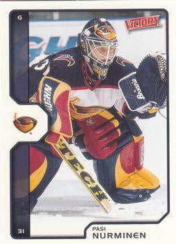 #8 Pasi Nurminen - Atlanta Thrashers - 2002-03 Upper Deck Victory Hockey