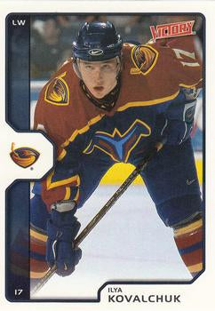 #10 Ilya Kovalchuk - Atlanta Thrashers - 2002-03 Upper Deck Victory Hockey