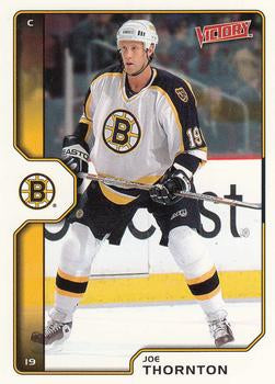 #18 Joe Thornton - Boston Bruins - 2002-03 Upper Deck Victory Hockey