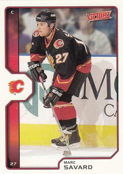 #33 Marc Savard - Calgary Flames - 2002-03 Upper Deck Victory Hockey