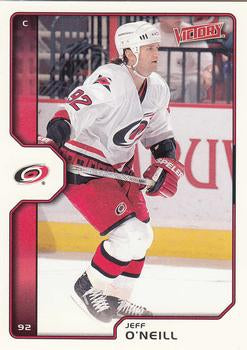 #37 Jeff O'Neill - Carolina Hurricanes - 2002-03 Upper Deck Victory Hockey