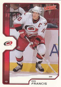 #38 Ron Francis - Carolina Hurricanes - 2002-03 Upper Deck Victory Hockey
