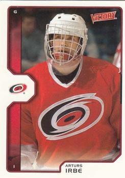 #42 Arturs Irbe - Carolina Hurricanes - 2002-03 Upper Deck Victory Hockey