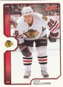 #46 Steve Sullivan - Chicago Blackhawks - 2002-03 Upper Deck Victory Hockey