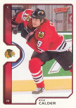 #48 Kyle Calder - Chicago Blackhawks - 2002-03 Upper Deck Victory Hockey