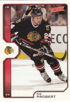 #49 Bob Probert - Chicago Blackhawks - 2002-03 Upper Deck Victory Hockey