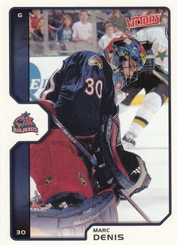 #60 Marc Denis - Columbus Blue Jackets - 2002-03 Upper Deck Victory Hockey