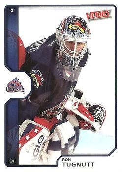 #62 Ron Tugnutt - Columbus Blue Jackets - 2002-03 Upper Deck Victory Hockey