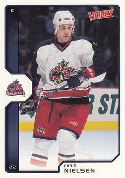 #64 Chris Nielsen - Columbus Blue Jackets - 2002-03 Upper Deck Victory Hockey