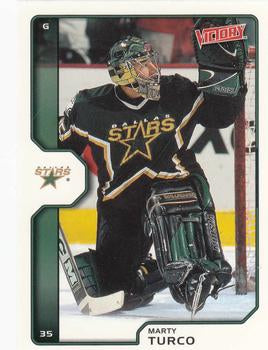 #66 Marty Turco - Dallas Stars - 2002-03 Upper Deck Victory Hockey