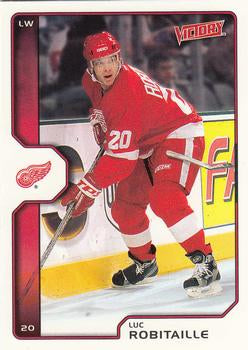 #80 Luc Robitaille - Detroit Red Wings - 2002-03 Upper Deck Victory Hockey