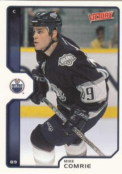 #81 Mike Comrie - Edmonton Oilers - 2002-03 Upper Deck Victory Hockey