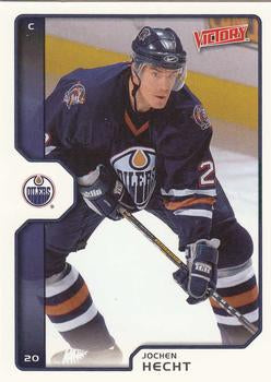 #85 Jochen Hecht - Edmonton Oilers - 2002-03 Upper Deck Victory Hockey